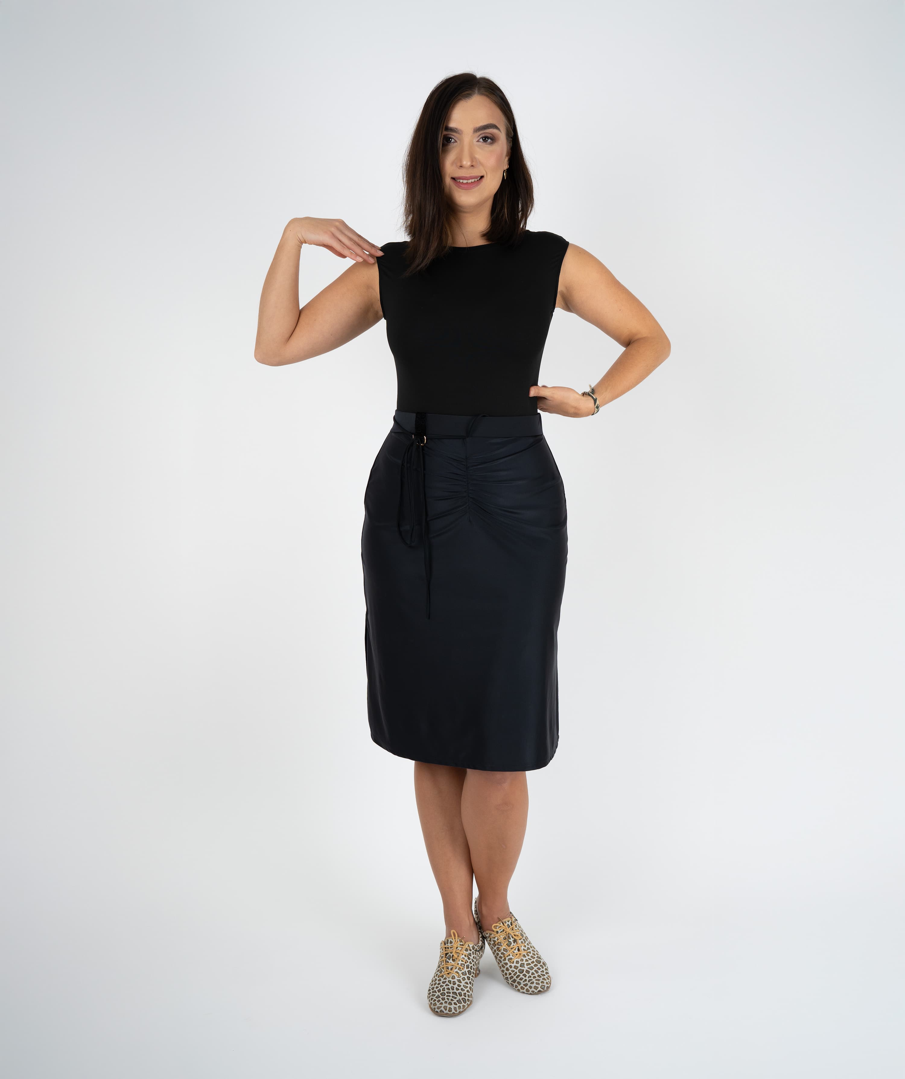 Basic Light Leotard | Sleeveless Dance Bodysuit with Snap Closure