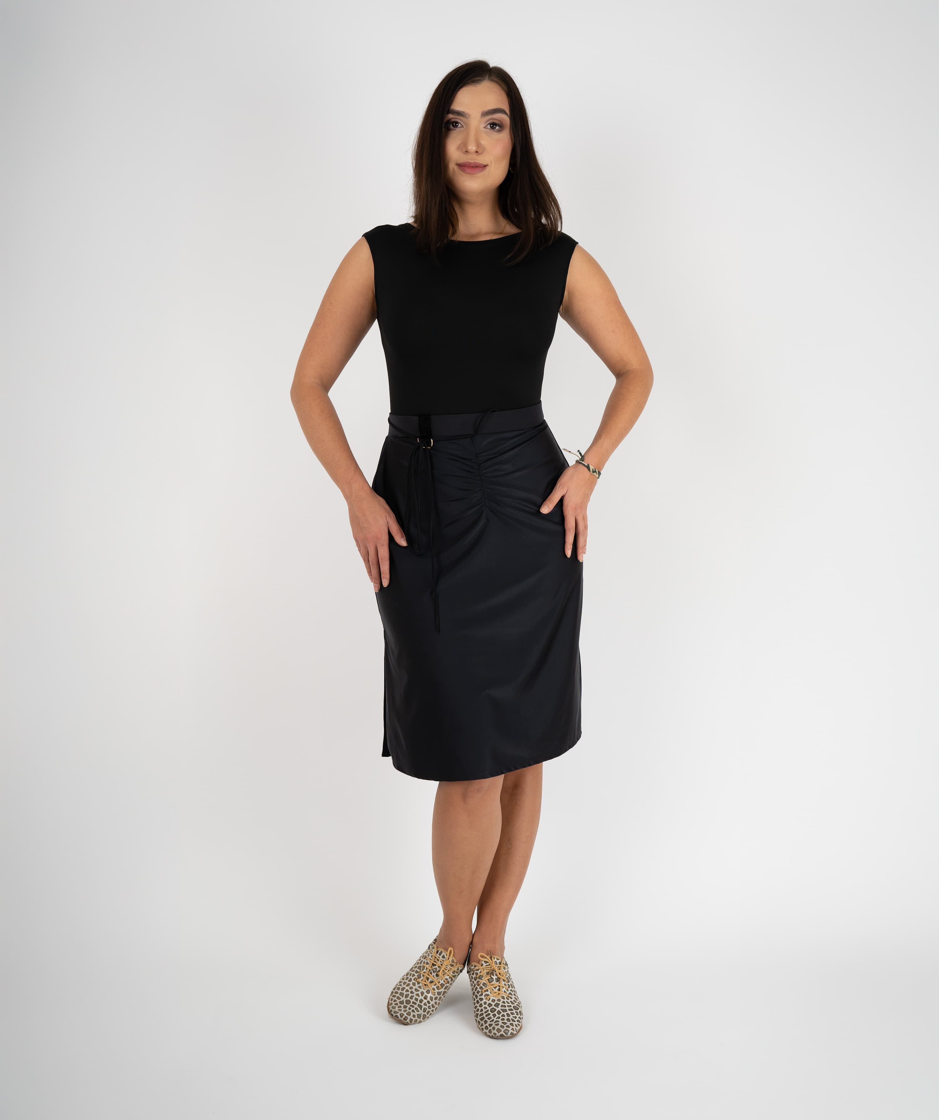 Basic Light Leotard | Sleeveless Dance Bodysuit with Snap Closure