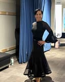 Basic Fancy Leotard | Mesh Raglan Sleeve Dance Bodysuit with Snap Closure