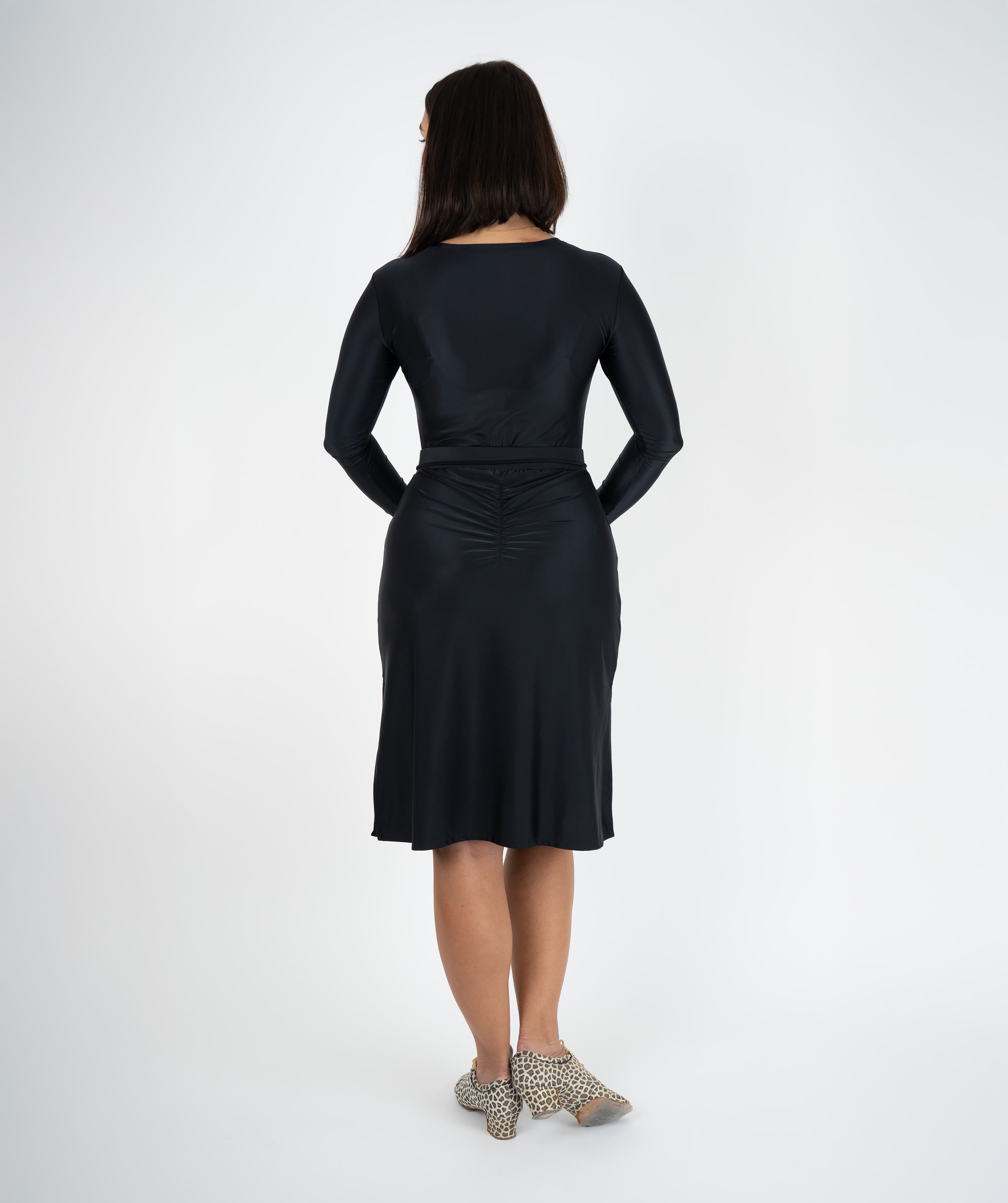 Whip Latin Skirt | Slip Skirt with Side Slits