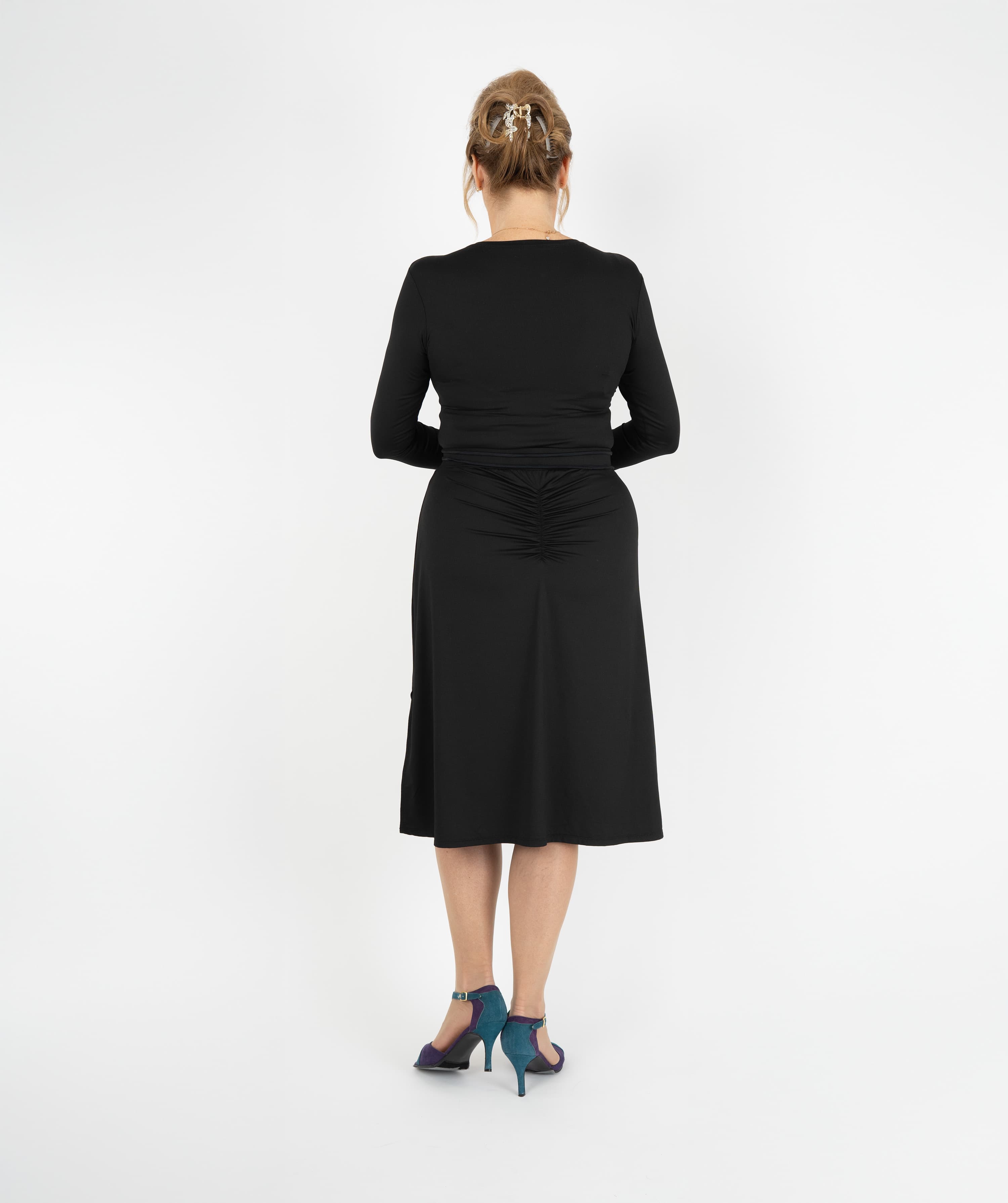 Whip Latin Skirt | Slip Skirt with Side Slits
